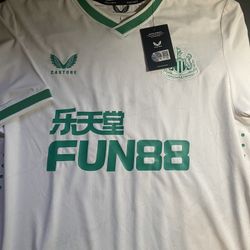 Newcastle United Third Football Shirt Jersey 2022 2023 Bruno Guimaraes Castore L