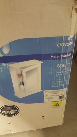 White medicine cabinet