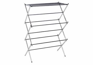 Folding Accordion Clothes Drying Rack