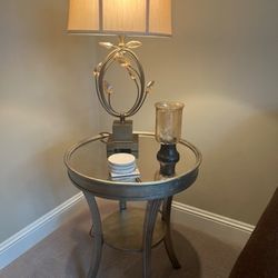 Decorative Round End Table