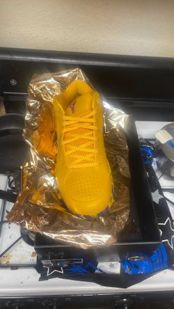 Kobe 4 draft day laker colorway