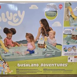 Little Tikes Bluey Bushland Adventure with 6 Accessories, Bluey Active Play, Boys, Girls Ages 2-4