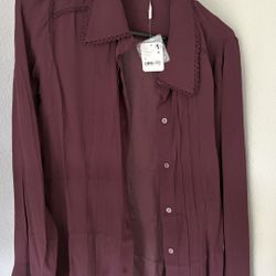Free People Button Up 