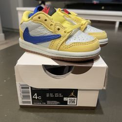 Air Jordan 1 Low Travis Scott Canary
