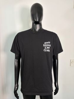 Anti Stock Car Club Short Sleeve T-Shirt (Black / Men’s Large)