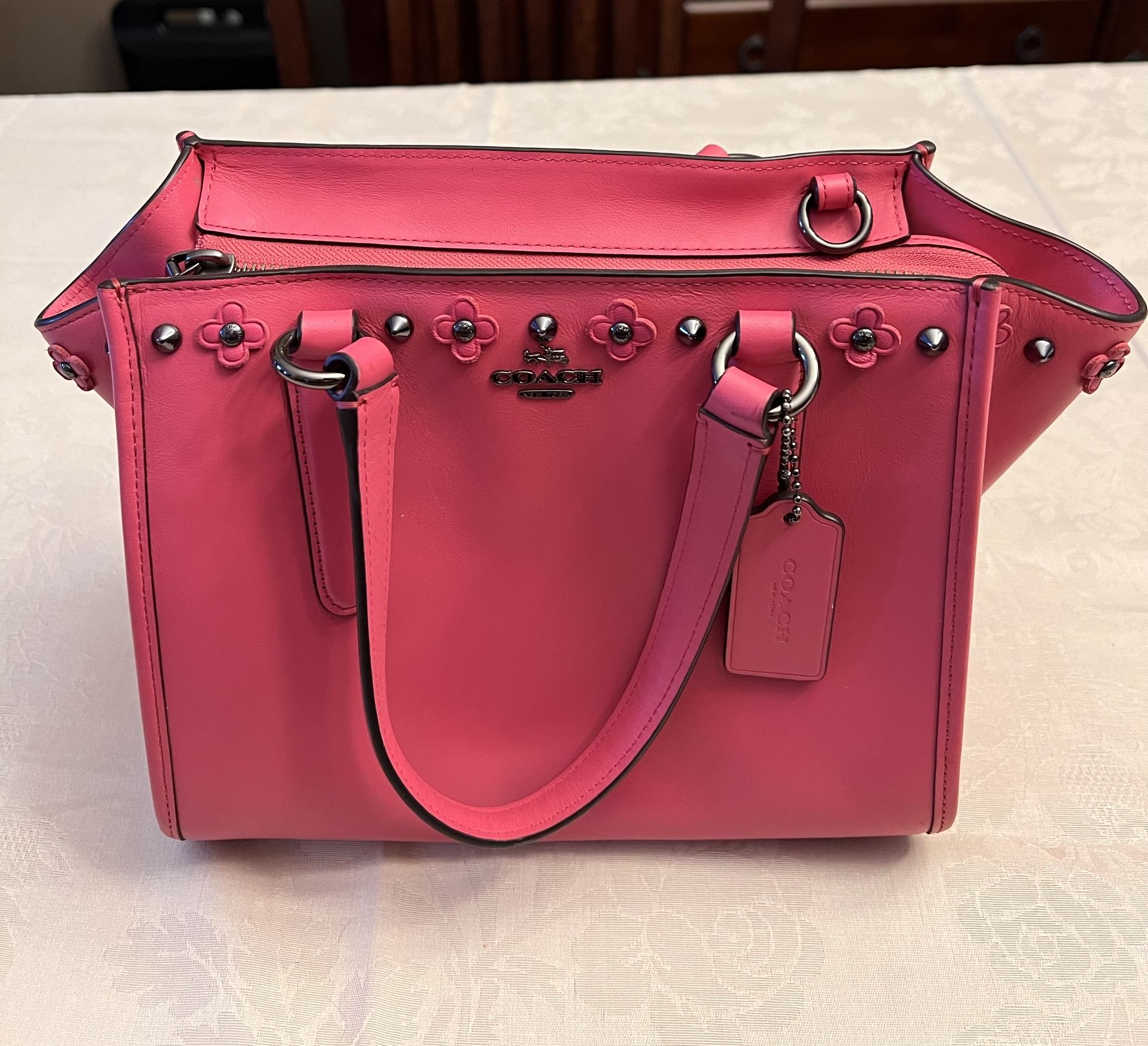 Coach Bag/Purse Pink Hand Bag