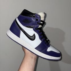 Jordan 1 Court Purple 