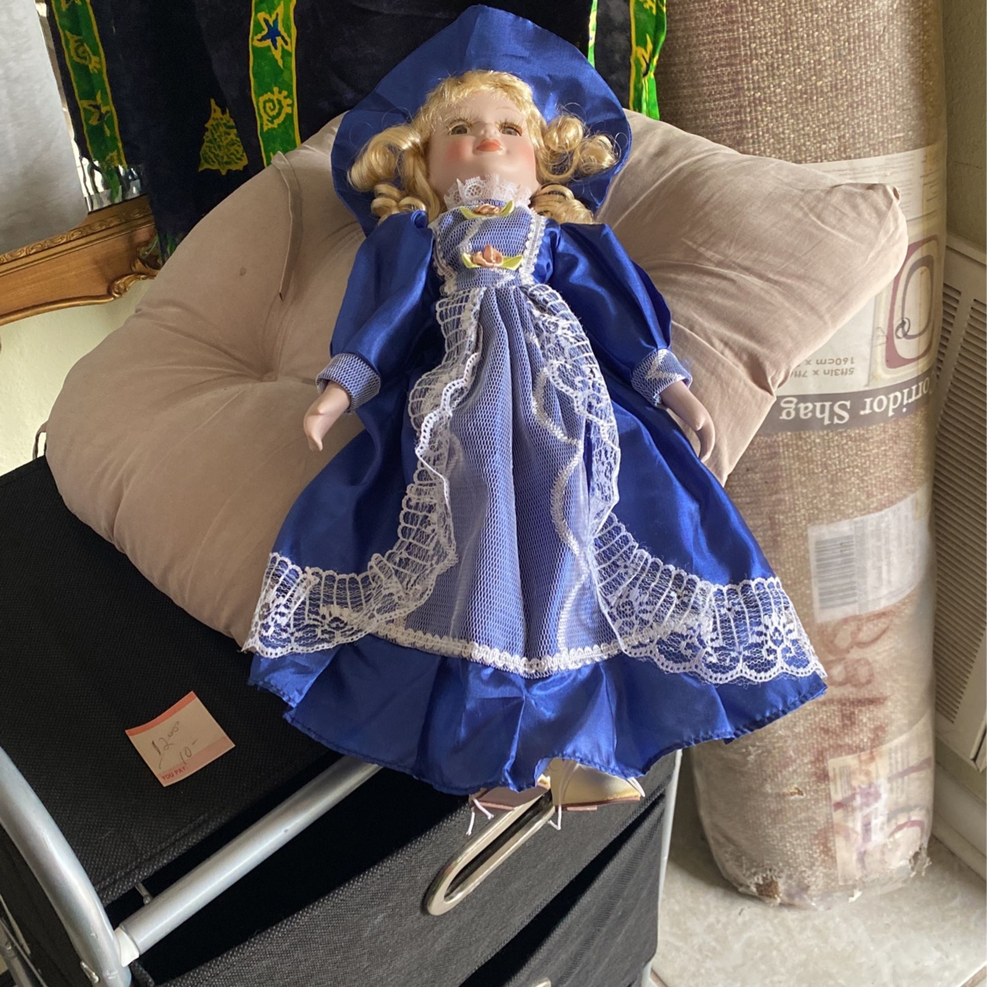 Breakable Porcelain Doll $15