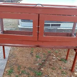 Chicken Coop 5x8 & Rabbit Hutch 2x 4 ft Long