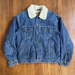 Levi’s Sherpa Lined Trucker Jacket 70(contact info removed)