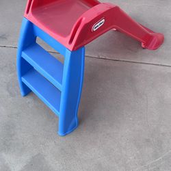 Fisher price shelves , slide and bench