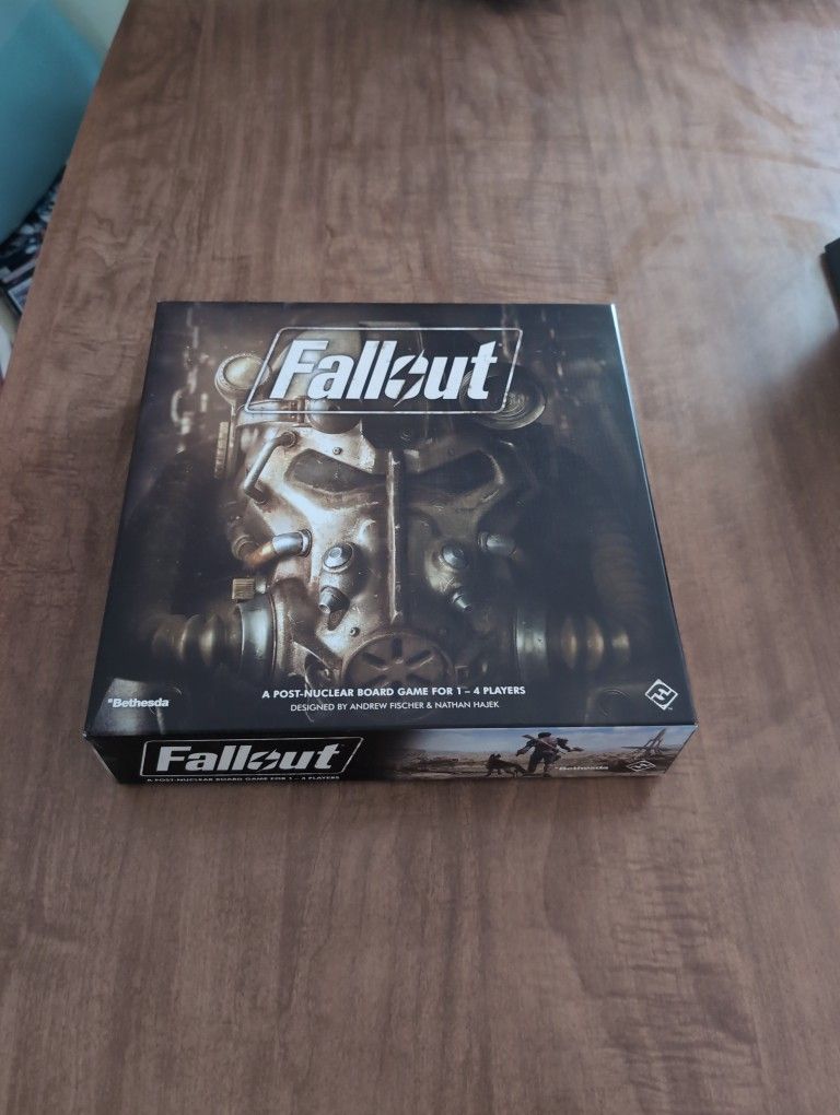Fallout Board Game Tabletop RPG