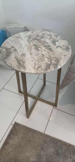 marble side table