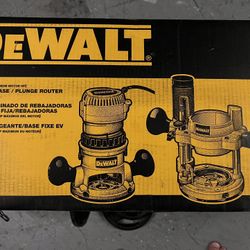 12A Corded 2-1/4 Horsepower Fixed And Plunge Base Router Kit