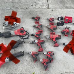 Milwaukee Hammer Drill Jigsaw Impact 