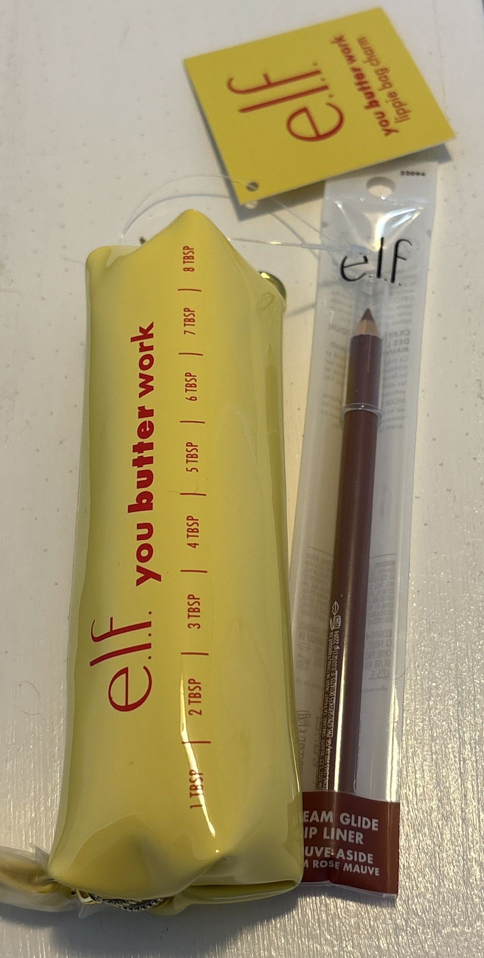 ELF Bag Charm And Lip Liner