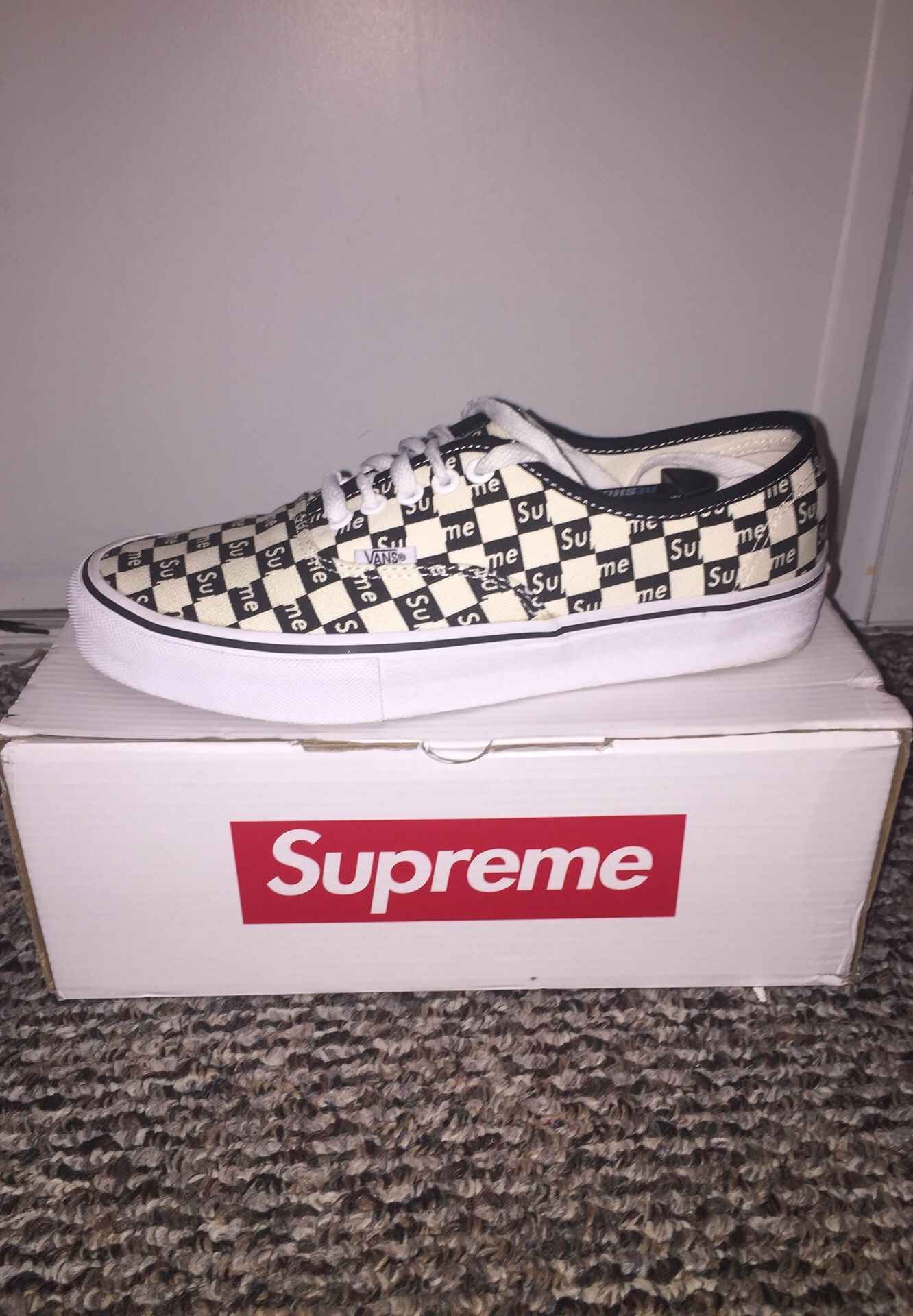 Supreme Vans Collaboration Size 9