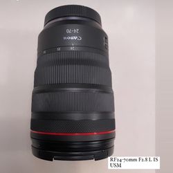 Canon Lens RF 24-70mm F2.8 L IS USM 