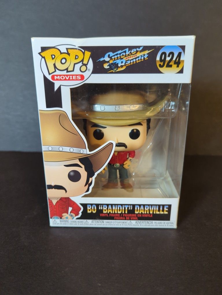 Funko Pop! Movies Vaulted Smokey And The Bandit Bo "Bandit" Darville