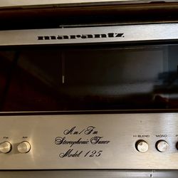 Vintage Marantz Model 125 Stereo Tuner