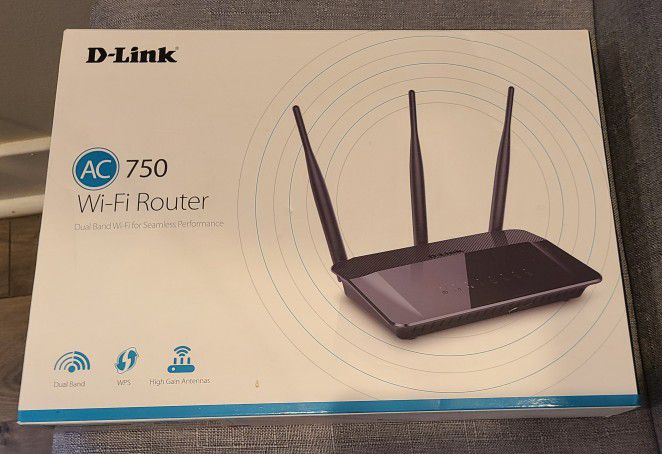 **Brand NEW, in box ***: D-Link AC 750 WiFi Router