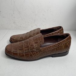 Veari Alligator Leather Shoes 