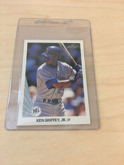 1990 Leaf Ken Griffey Jr Card