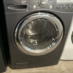 Gray Front Load Washer