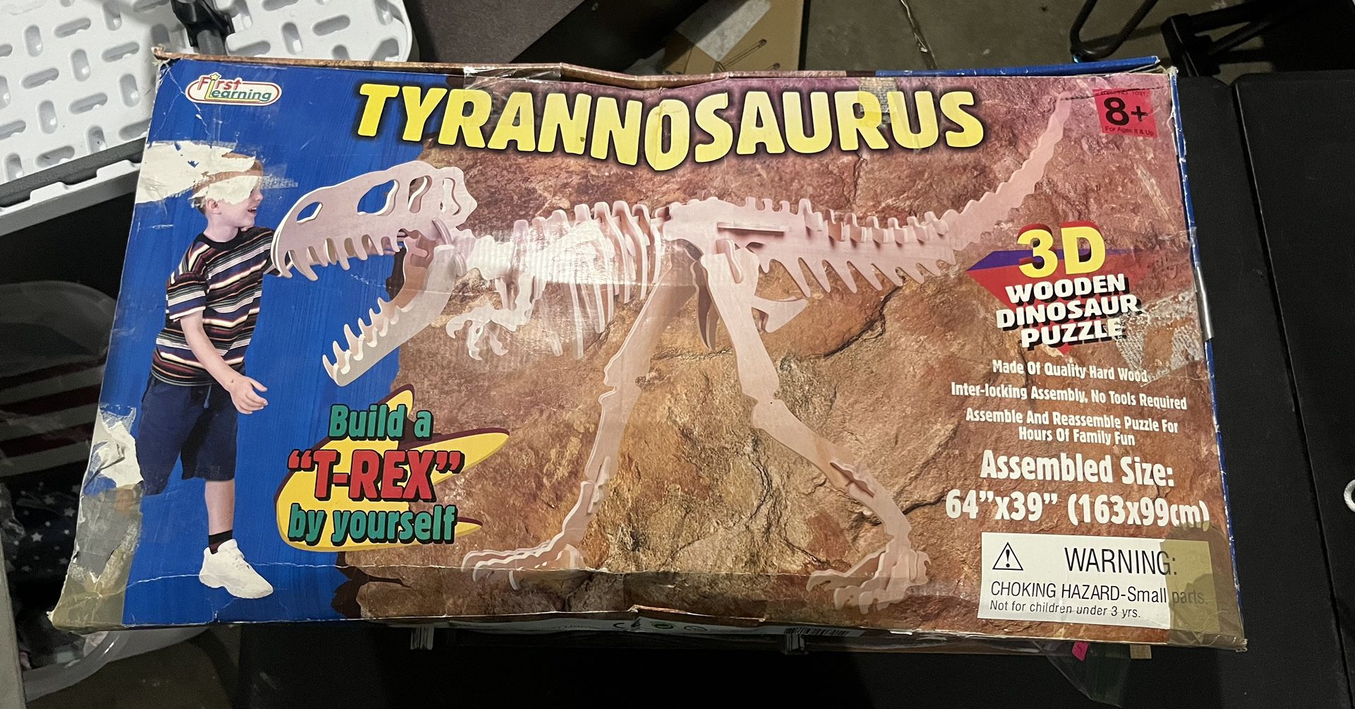 3D Tyrannosaurus Puzzle 