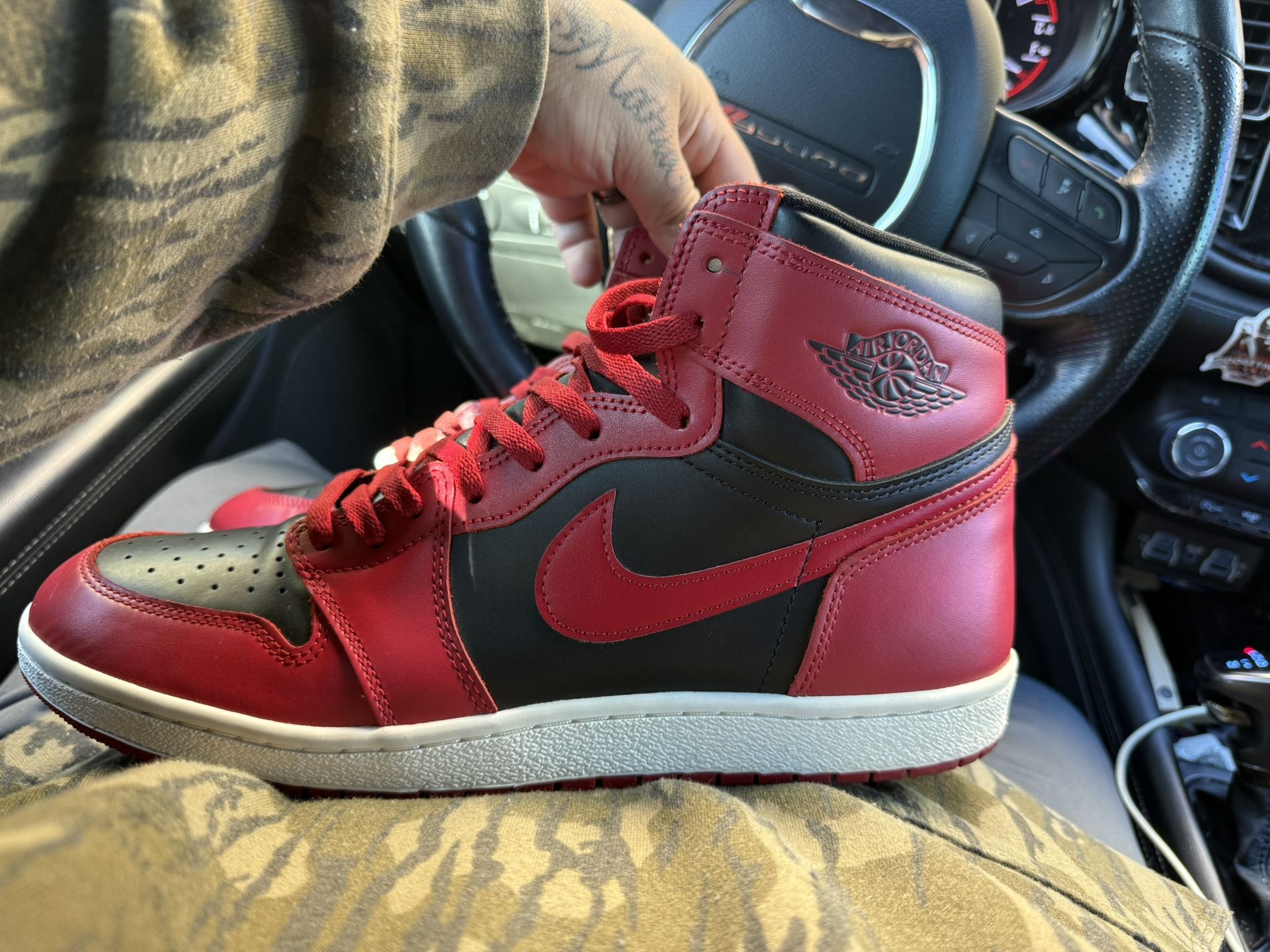 Jordan Varsity Red Bred 85s Size 13