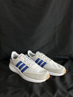 Adidas men’s 70s running shoes blue and grey size 12