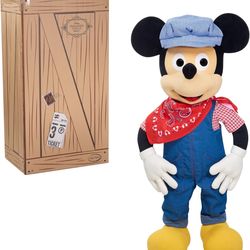 Disney Walt's Engineer Mickey Mouse 36 inch Plush