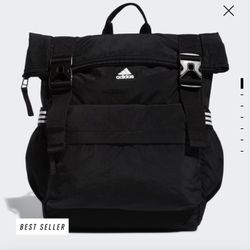 Brand New Adidas Yola 2 Backpack Black/White EW9629
