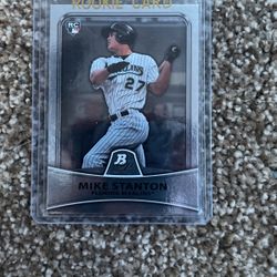 Mike (Giancarlo) Stanton Rookie card