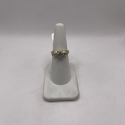 14kt Gold Duo Diamond Engagement Style Ring Set