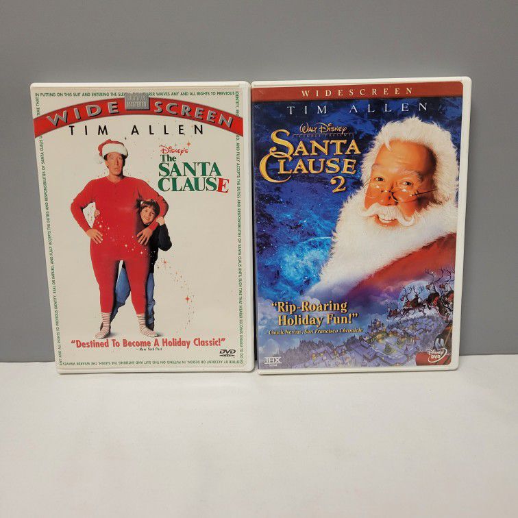 Disney's Santa Clause 1 & 2 DVD Widescreen 
