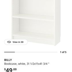 New Ikea Billy Bookcase