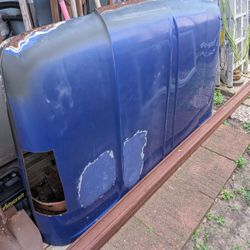 Hood of a 1964 Chevy pick up c-10