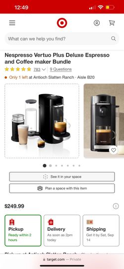 Coffee Machine In Excellent Condition