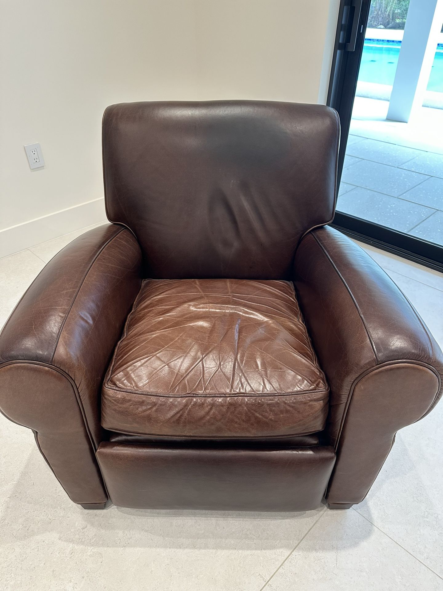 Leather Recliner Chair