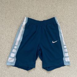 Nike Dri-Fit Blue Athletic Shorts - Size Youth L
