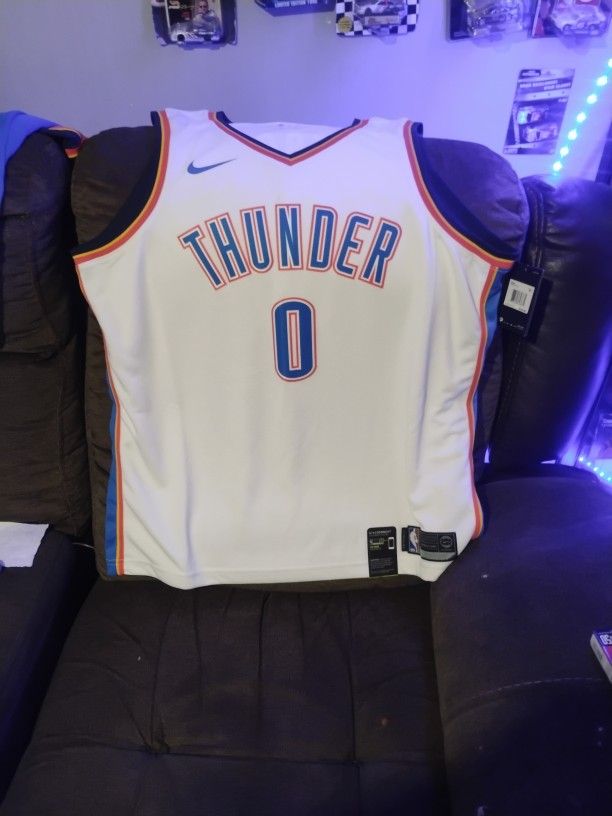 Russell Westbrook Oklahoma City Thunder Jersey Brand New Size 56 XXL