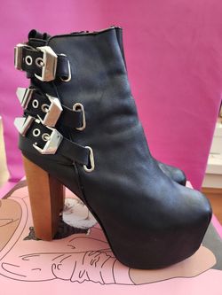 Jeffrey Campbell Leather Boots