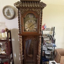 Tempus Fugit Grandfather Clock