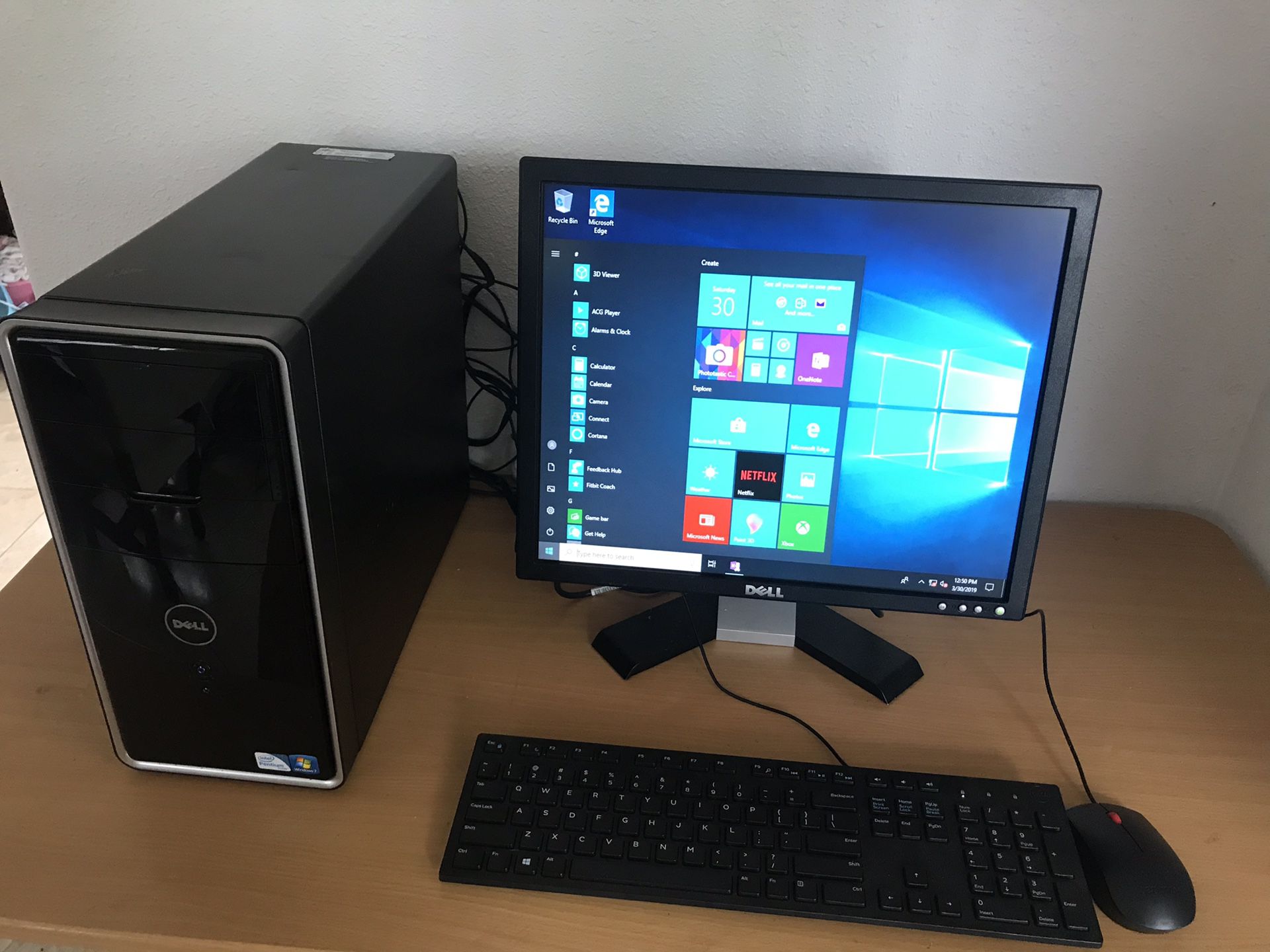 Dell Computer Desktop - Windows 10 Pro