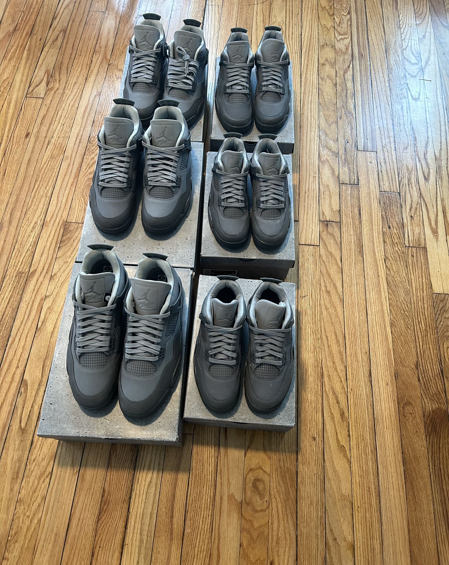 Jordan 4 Retro SE Paris Olympic Wet Cement 6Y