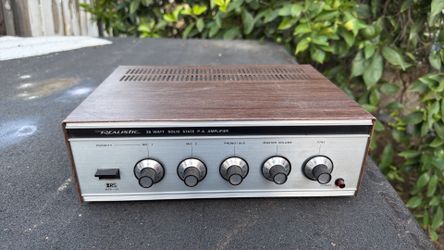 Realistic 35w p:a amplifier
