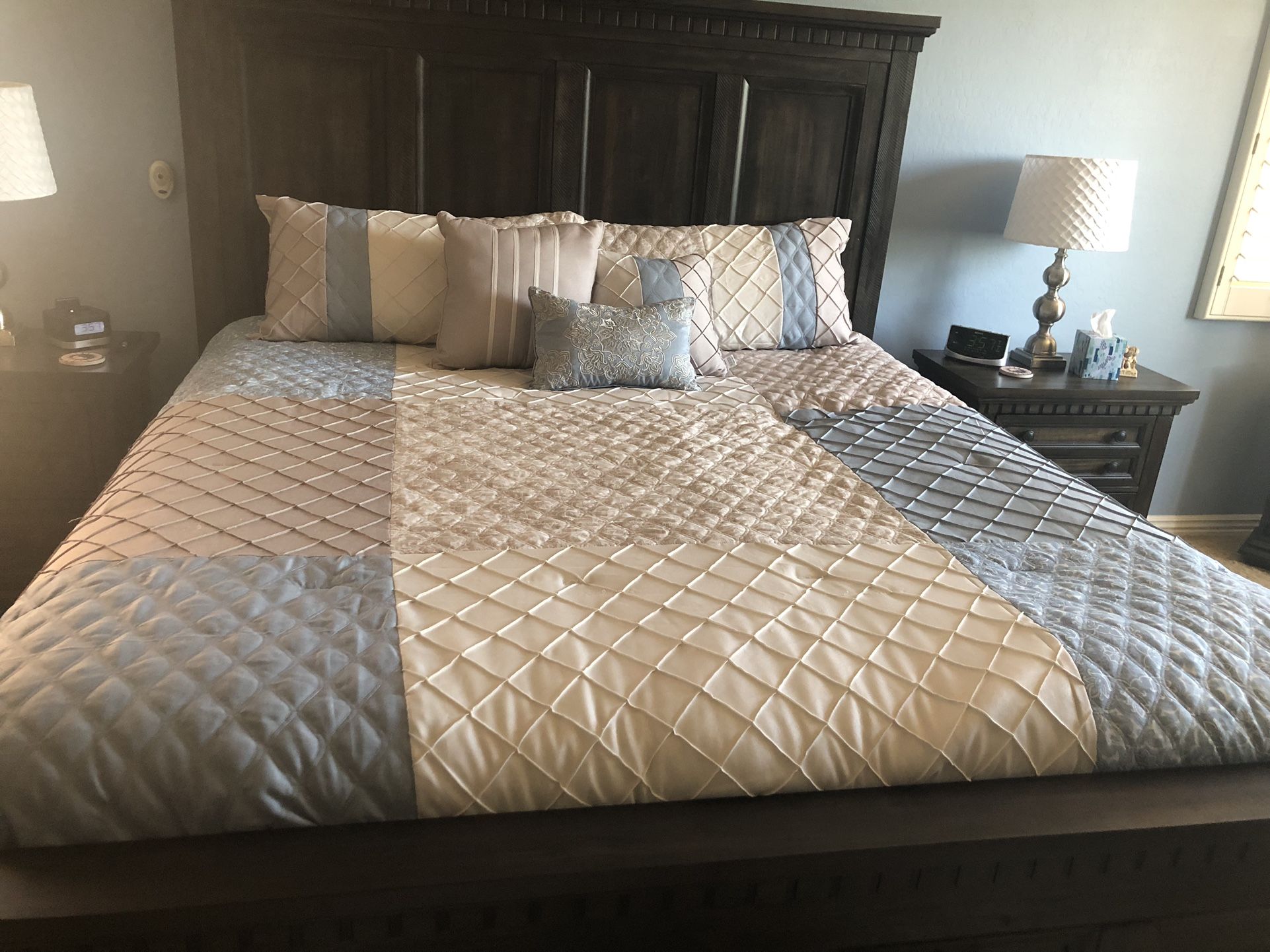 Eden oak comforter set king size for sale in phoenix az offerup