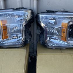  2018-2022  For - Ford  F150   Pair Of Headlights 