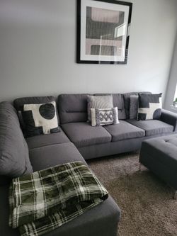 Clean modern style sofa